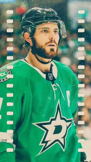 Tyler Seguin Fan Art Vintage Film Wallpaper