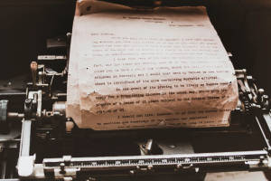 Typewritten Text Wallpaper