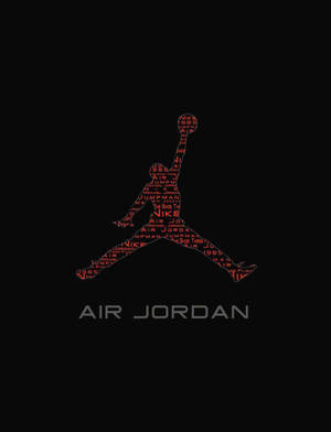 Typography Art Air Jordan Logo Wallpaper