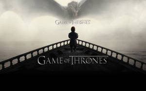 Tyrion And Dragon Of Game Of Thrones Wallpaper