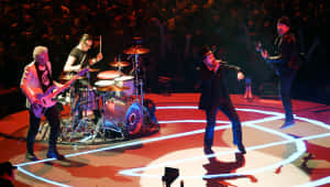 U2 Live Concert Performance Wallpaper