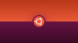 Ubuntu Purple Orange Flag Wallpaper