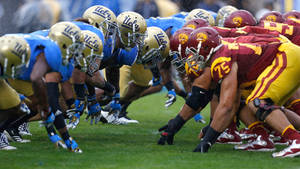 Ucla Versus Usc Football Wallpaper