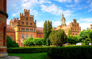 Ukraine Chernivtsi University Wallpaper