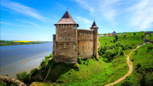 Ukraine Khotyn Fortress Wallpaper