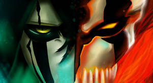 Ulquiorra Cifer Kurosaki Ichigo New Bleach Wallpaper