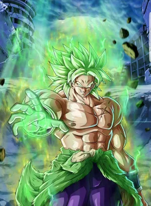 Ultimate Warrior - Dragon Ball Z's Broly Wallpaper
