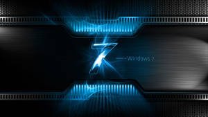 Ultra Hd Blue Windows 7 Logo Wallpaper