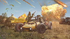 Ultra Hd Pubg Character And Vehicle Wallpaper