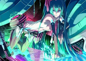Ultra Hd Sexy Hatsune Miku Art Wallpaper