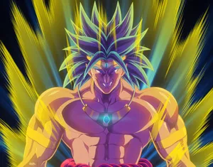 Ultra Super Power Broly Wallpaper