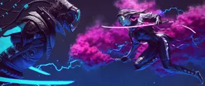 Ultrawide Purple Wallpaper