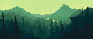 Ultrawide Scenic Artwork Wallpaper