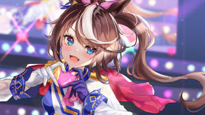 Uma Musume Pretty Derby Smiling Tokai Wallpaper