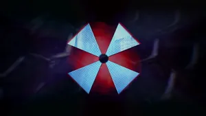 Umbrella Corporation Logo Dark Background Wallpaper