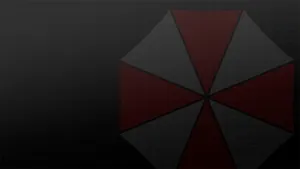 Umbrella Corporation Logo Dark Background Wallpaper