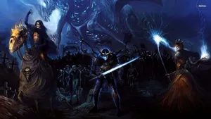 Undead Army Of Dnd Wallpaper