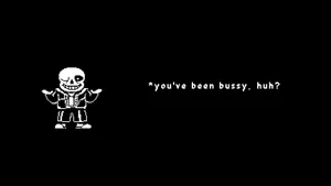 Undertale Black And White Genocide Sans Wallpaper