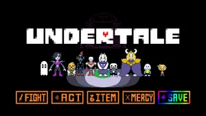 Undertale Characters Loading Screen Wallpaper