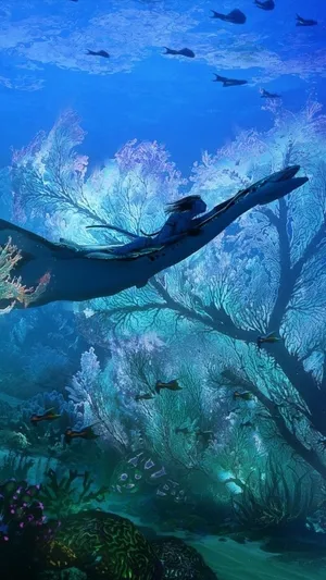 Underwater Fantasy Avatar World Wallpaper