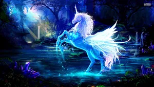 Unicorn Art Wallpaper
