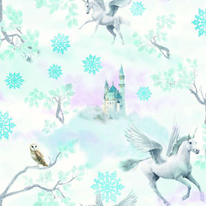 Unicorn Pattern Wallpaper