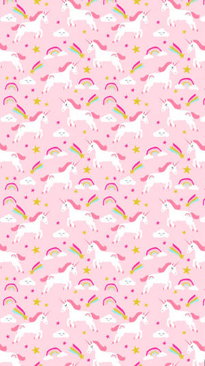 Unicorn Pattern Wallpaper