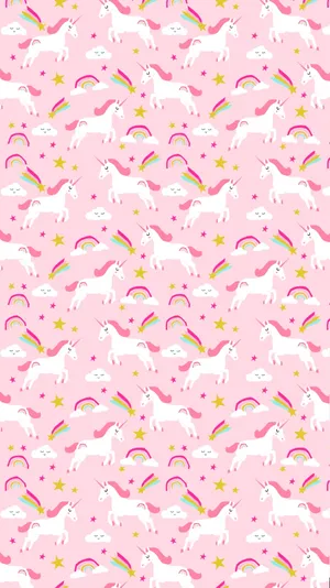 Unicorn Pattern Wallpaper