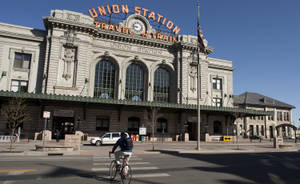 Union Station Building Exterior Wallpaper