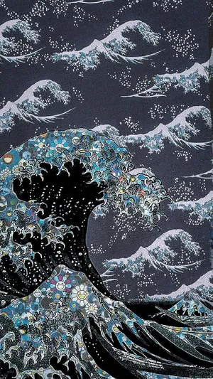 Uniqlo Great Wave Off Kanagawa Wallpaper