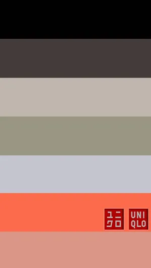 Uniqlo Minimalist Colorful Logo Wallpaper