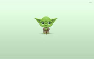 Unique Baby Yoda 3d Art Wallpaper