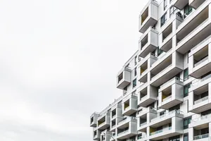 Unique Building Facade Wallpaper