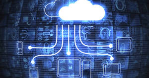 Unique Cloud Storage Digital Art Wallpaper