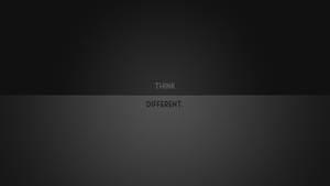 Unique Think Different Clean 4k Desktop Wallpaper Wallpaper