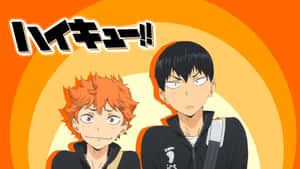 Unite The Tobio And The Karasuno Teams With A Haikyuu Themed Laptop. Wallpaper