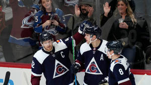 United Colorado Avalanche Gabriel Landeskog Wallpaper