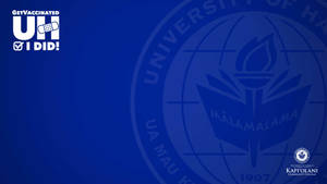 University Of Hawaii Dark Blue Zoom Background Wallpaper