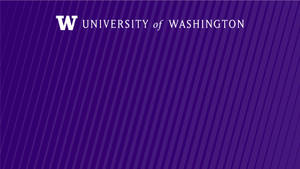 University Of Washington Slanted Striped Backdrop Wallpaper