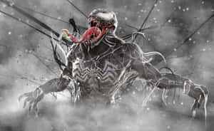Unleash Black Venom And Become The Hero You Were Meant To Be. Wallpaper
