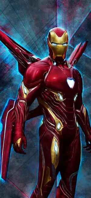 Unleash The Power Of Iron Man With The Iphone X Wallpaper