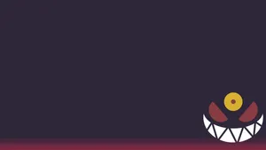 Unleash The Power Of The Ghost Pokémon, Gengar! Wallpaper