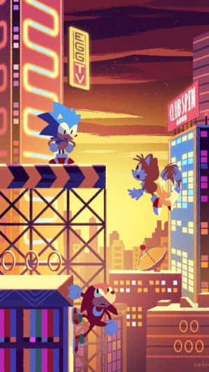 Unleash The Speed Hero In Sonic Mania! Wallpaper