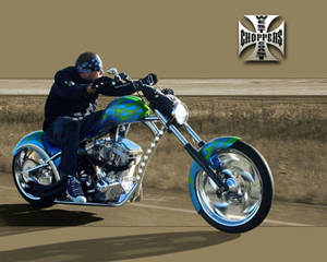 Unleashing Power With West Coast Choppers Custom Bike Wallpaper