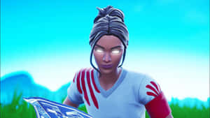 Unlock All Your Gaming Success With The Fortnite Poised Playmaker! Wallpaper
