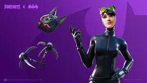 Unlock Catwoman Skin In Fortnite Wallpaper