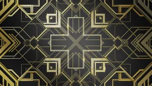 “unlock The Brilliance Of Modern Technology With The Art Deco Iphone” Wallpaper