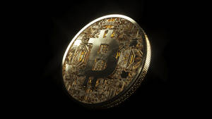 Unlock The Future Of Money With Bitcoin Wallpaper