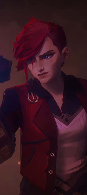 Unlock The Magic Of Violet Arcane Wallpaper