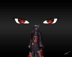 “unlock The Power Of The Itachi Mangekyou Sharingan” Wallpaper